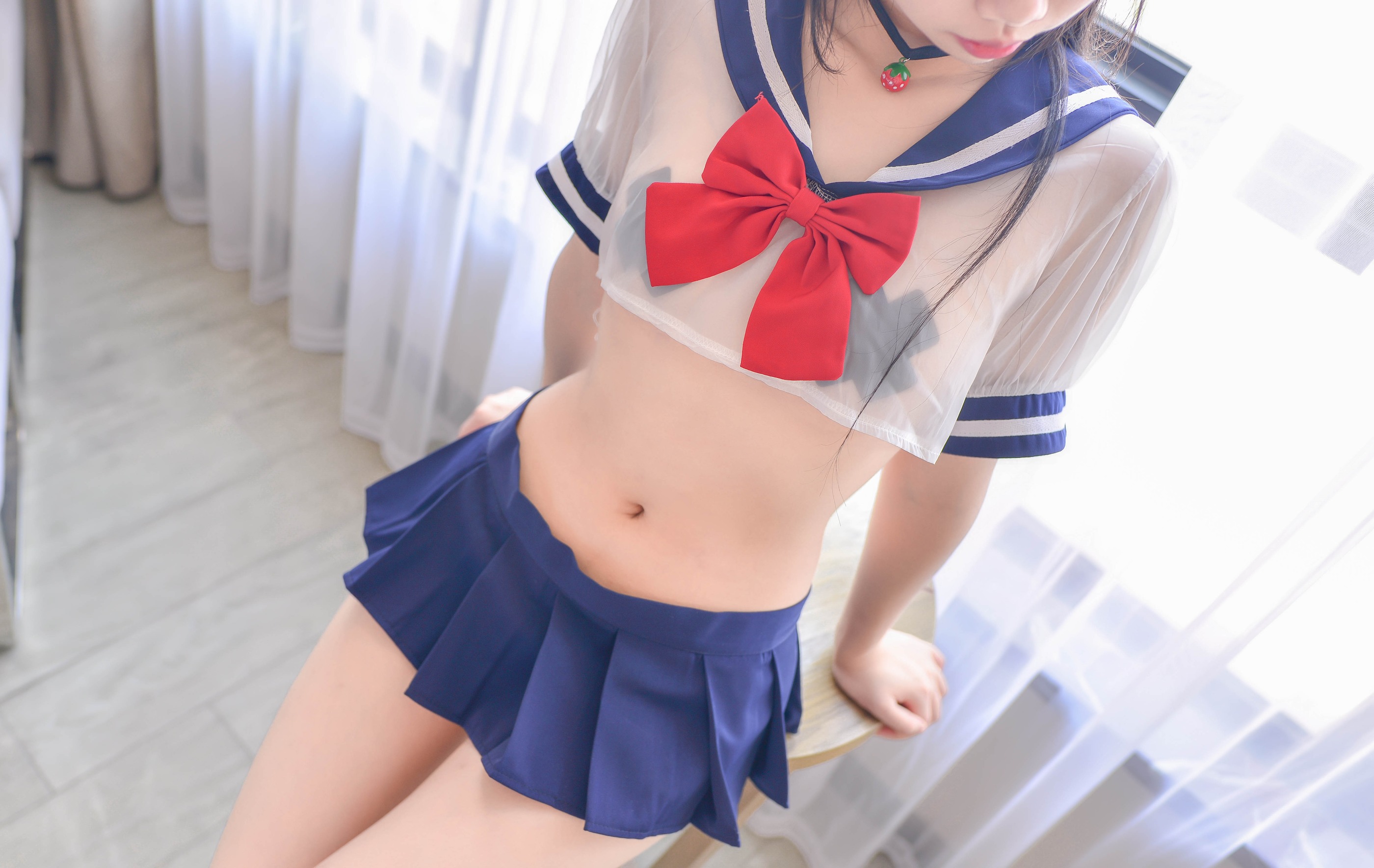 图片[1]-雪琪SAMA – NO.023 透明JK[20P]-XikXak